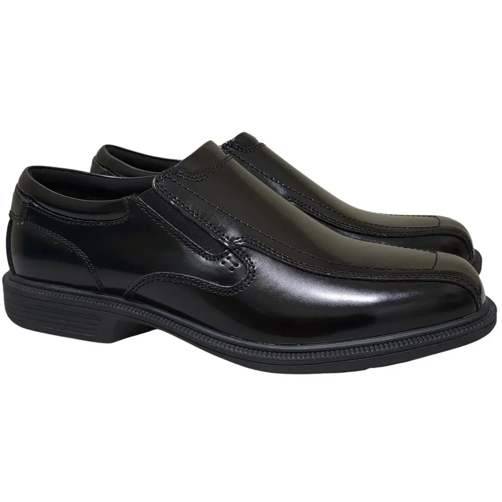 Nunn Bush Men Bleeker Street Slip On Bicycle Toe Loafers Size US 9XW Black